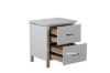 Picture of Test No Order - PORTLAND 2-Drawer Bedside Table (Cream)