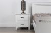 Picture of Test No Order - PORTLAND 2-Drawer Bedside Table (Cream)