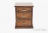 Picture of Test No Order - FEDERATION 3-Drawer Bedside Table