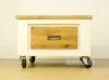 Picture of Test No Order - WHITE HORSE Acacia Lamp Table with Wheels