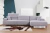 Picture of Test No Order - SMARTVILLE Corner Sofa (Light Grey) - Facing Left