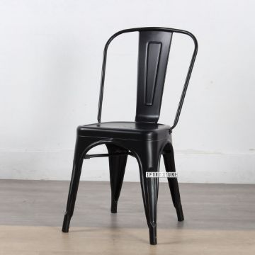 Picture of Test No Order - TOLIX Replica Dining Chair - Matt Black