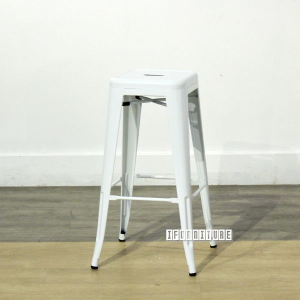 Picture of Test No Order - TOLIX Replica Bar Stool *White H75