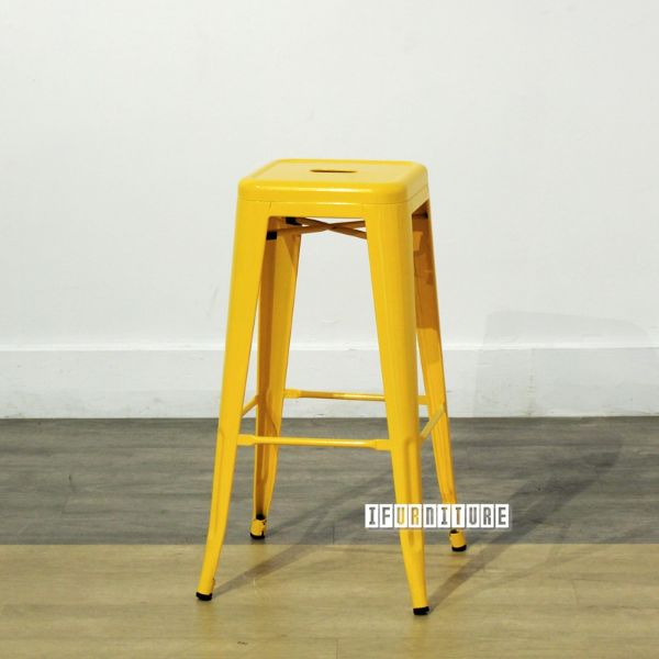 Picture of Test No Order - TOLIX Replica Bar Stool *Yellow H75