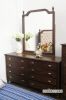 Picture of Test No Order - PRAGUE Dressing Table with Mirror (Silver Wattle Timber)