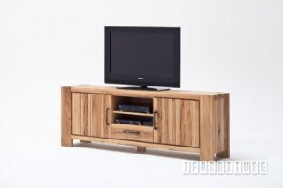 Picture of Test No Order - CARDIFF 206 TV Unit *Solid European Wild Oak & Made in Europe - WILDEICHE (WILD OAK, light Color)