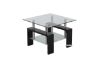 Picture of Test No Order - HORIZON Glass Side Table (Black)