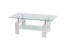 Picture of Test No Order - HORIZON Glass Coffee Table (White)