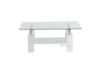 Picture of Test No Order - HORIZON Glass Coffee Table (White)