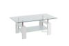 Picture of Test No Order - HORIZON Glass Coffee Table (White)