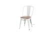 Picture of Test No Order - TOLIX Replica Dining Chair with Solid Ash Wood Seat * White