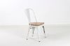 Picture of Test No Order - TOLIX Replica Dining Chair with Solid Ash Wood Seat * White