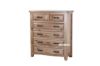 Picture of Test No Order - FRANCO 6-DRawer Tallboy (Solid NZ Pine Wood)