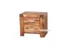 Picture of Test No Order - PHILIPPE Acacia Wood 2-Drawer Bedside Table (Rustic Java Colour)