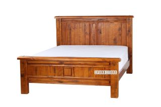 Picture of Test No Order - FOUNDATION Bed Frame (Rustic Pine) - Queen