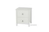 Picture of Test No Order - METRO 2-Drawer Bedside Table (Cream)