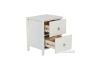 Picture of Test No Order - METRO 2-Drawer Bedside Table (Cream)