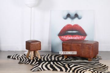 Picture of Test No Order - ZEBRA Mat/Carpet  (Genuine Cowhide)