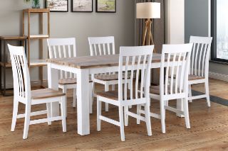 Picture of Test No Order - CHRISTMAS 7PC Dining Set - 1.6M Table with 6 Chairs