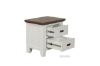 Picture of Test No Order - CAROL 2-Drawer Bedside Table (Solid Acacia Wood)