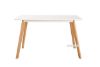 Picture of Test No Order - EFRON 1.2M/1.4M/1.6M 5PC Dining Set (White)