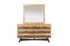 Picture of Test No Order - BARBADOS 7 DRW Dressing Table (Reclaimed Timber)