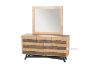 Picture of Test No Order - BARBADOS 7 DRW Dressing Table (Reclaimed Timber)