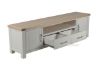 Picture of Test No Order - SICILY 201 2 DRW Large TV Unit (Solid Wood - Ash Top)