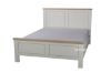 Picture of Test No Order - SICILY Queen/King Size Bed Frame (Solid Wood - Ash Top)