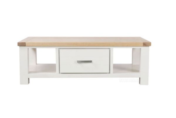 Picture of Test No Order - SICILY 1 DRW Coffee Table Solid Wood - Ash Top