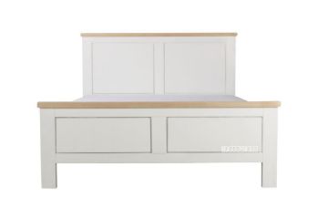 Picture of Test No Order - SICILY Queen/King Size Bed Frame (Solid Wood - Ash Top)