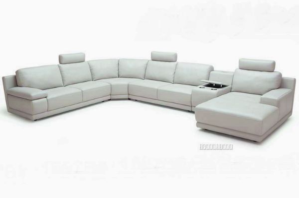 Picture of Test No Order - CASTLEFORD Corner Sofa (100% Genuine Leather) - Facing Right