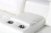 Picture of Test No Order - CASTLEFORD Corner Sofa 100% Genuine Leather (White)