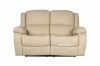 Picture of Test No Order - BRIGHTON Reclining Air Leather Sofa Range *Beige