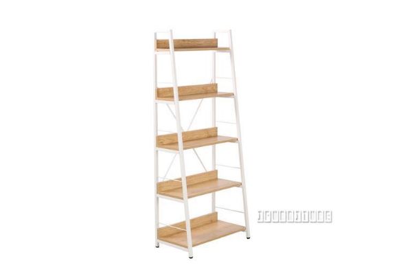 Picture of Test No Order - CITY 151cmx60cm Angled Bookshelf (White)