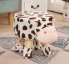 Picture of Test No Order - PLUSH Animal Foot Stool (Cow)