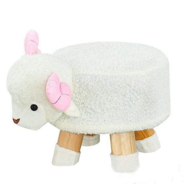 Picture of Test No Order - PLUSH ANIMAL Foot Stool (Sheep)