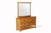 Picture of Test No Order - NOTTINGHAM Solid Oak Dressing Table Mirror