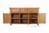 Picture of Test No Order - WESTMINSTER Solid Oak Wood 3-Door 3-Drawer Buffet/Sideboard