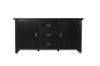 Picture of Test No Order - CAROL Solid Acacia Wood Sideboard (Black)