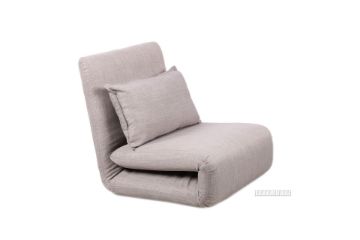 Picture of Test No Order - Fidel Convertible 1 Seat Sofa Bed  (Light Grey)