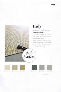 Picture of Test No Order - Indy-80/120/200  Indoor/Outdoor Rug *Lines Brown - 80*150