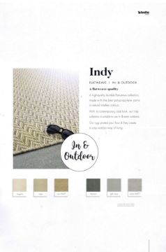 Picture of Test No Order - Indy-80/120/200  Indoor/Outdoor Rug *Lines Brown - 80*150