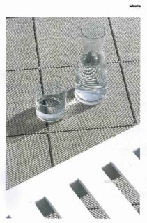 Picture of Test No Order - Decora 80/120/200  Indoor/Outdoor Rug -Made In Belgium *Sqaures Grey - 80*150