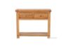 Picture of Test No Order - WESTMINSTER Solid Oak Wood 2-Drawer Console Table