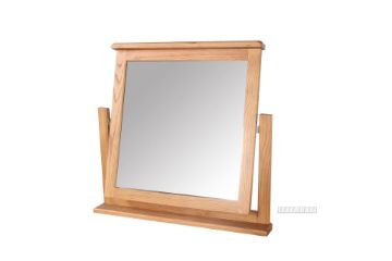 Picture of Test No Order - WESTMINSTER Table Mirror (Solid Oak)