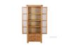 Picture of Test No Order - WESTMINSTER Solid Oak Wood 2-Door 4-Drawer Display Cabinet