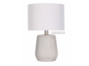 Picture of Test No Order - ML810105 Ceramic Table Lamp *Ceramic/White