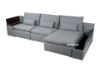 Picture of Test No Order - MEMPHIS Modular Feather Filled Sofa (Dark Grey)