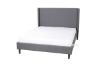 Picture of Test No Order - POOLE Double/Queen Size Bed Frame (Dark Grey)